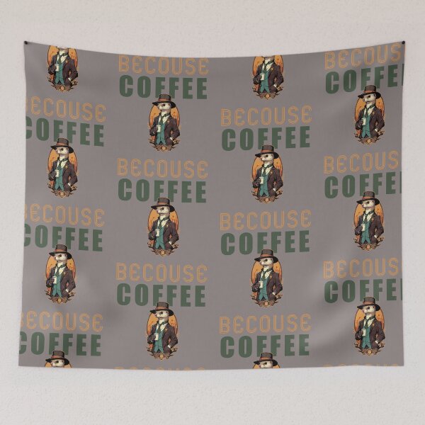 Item preview, Ferret and coffee designed and sold by La Loca.