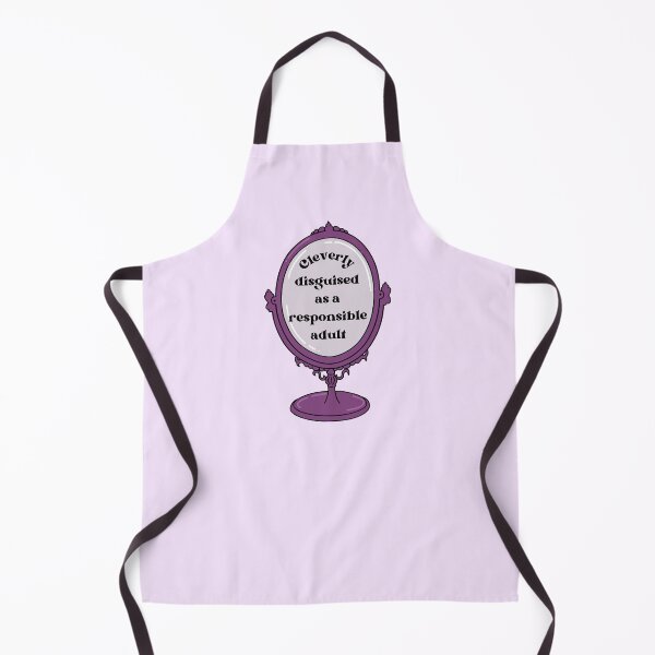 Item preview, Cleverly disguised as a responsible adult designed and sold by PeachyLitchi.