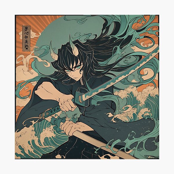 Anime Expo Exclusive Demon Slayer Tanjiro and Muichiro hotsell board postcard