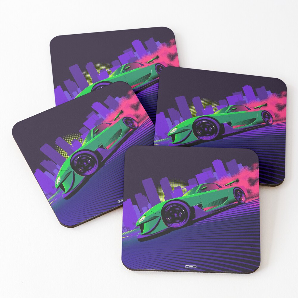 Item preview, Coasters (Set of 4) designed and sold by ElseWorldDesign.