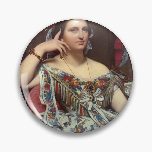 Artikelvorschau, Porträt von Madame Moitessier entworfen und verkauft von LadybellVintage.