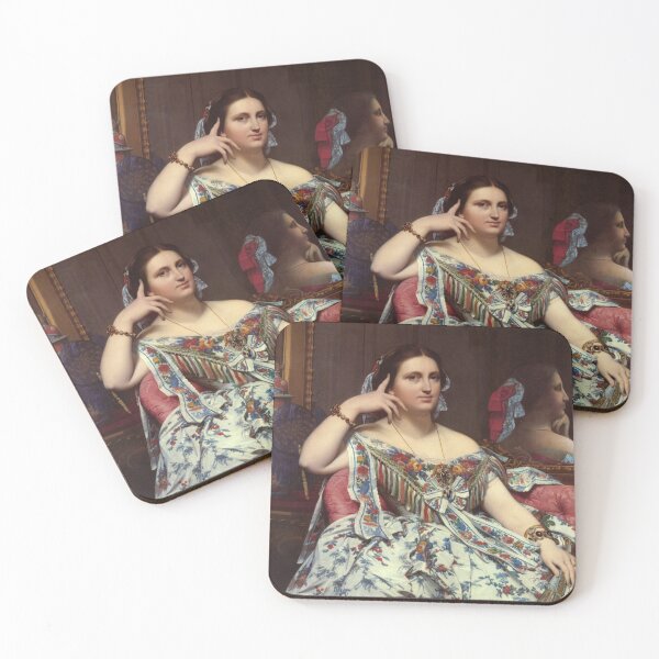 Item preview, Portrait of Madame Moitessier designed and sold by LadybellVintage.