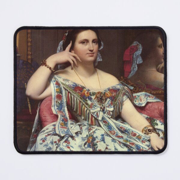 Item preview, Portrait of Madame Moitessier designed and sold by LadybellVintage.