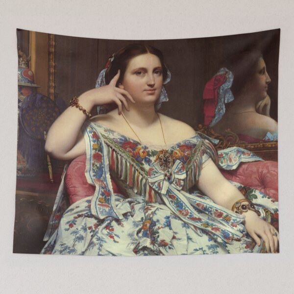 Artikelvorschau, Porträt von Madame Moitessier entworfen und verkauft von LadybellVintage.