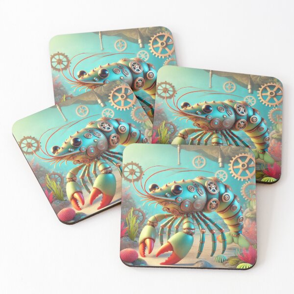 Item preview, Steampunk Dinosaur Shrimp designed and sold by Sillytoe.