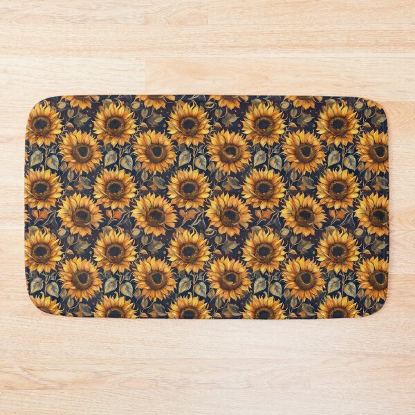 Item preview, Sunflowers on Indigo designed and sold by Kevin Luckham.
