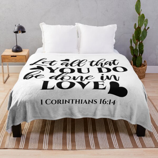 Item preview, Let All Be Done in Love - 1 Cor 16:14 designed and sold by FlinArt.