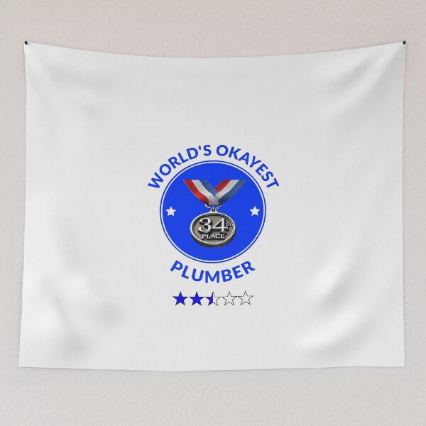 Item preview, World's Okayest Plumber designed and sold by Sunrise427.