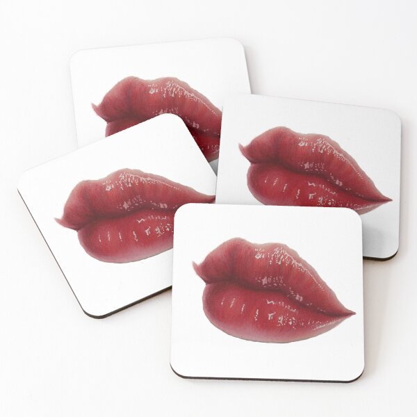 Item preview, Red plump lips designed and sold by InspireStudio4E.