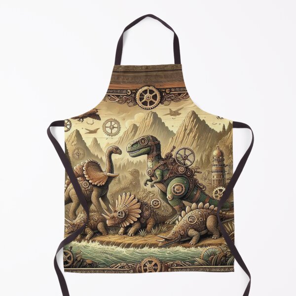 Item preview, Steampunk Dinosaurs designed and sold by Sillytoe.