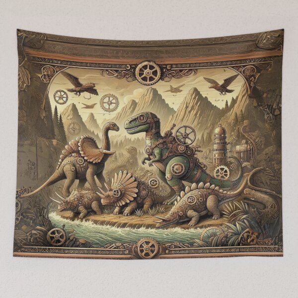 Item preview, Steampunk Dinosaurs designed and sold by Sillytoe.