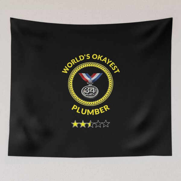 Item preview, World's Okayest Plumber designed and sold by Sunrise427.