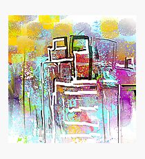Colorful City Designs Photographic Print