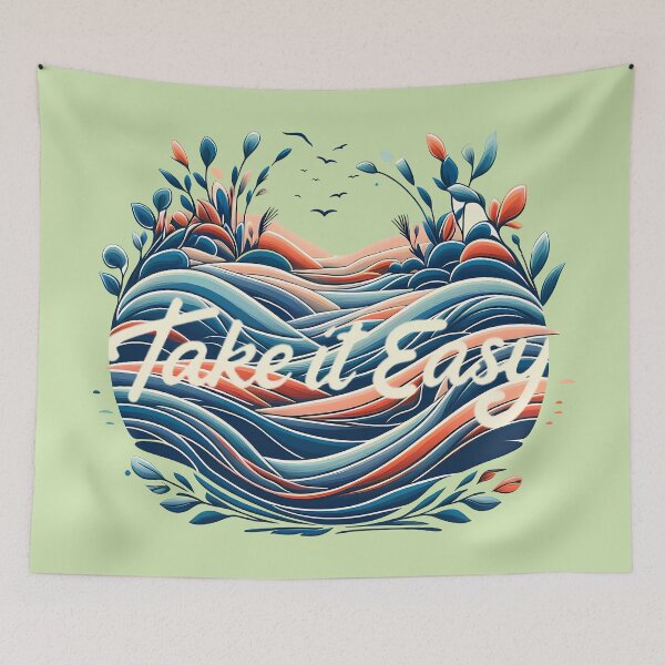 Item preview, Take it easy, typography designed and sold by maxmaj.