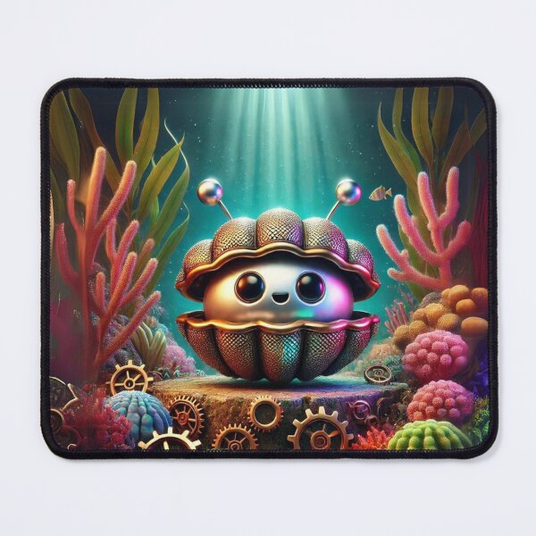 Item preview, Steampunk Disco Clam designed and sold by Sillytoe.