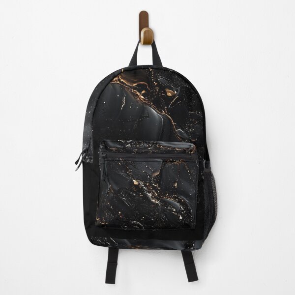 Item preview, Gold Black Elegant Minimalist Dark Shining Abstract Liquid / dejco by domin designed and sold by dejco.art.