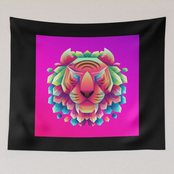 Item preview, LION GRAPHIC PASTEL LION 4 DESIGN  designed and sold by OnlineTshirtMan.