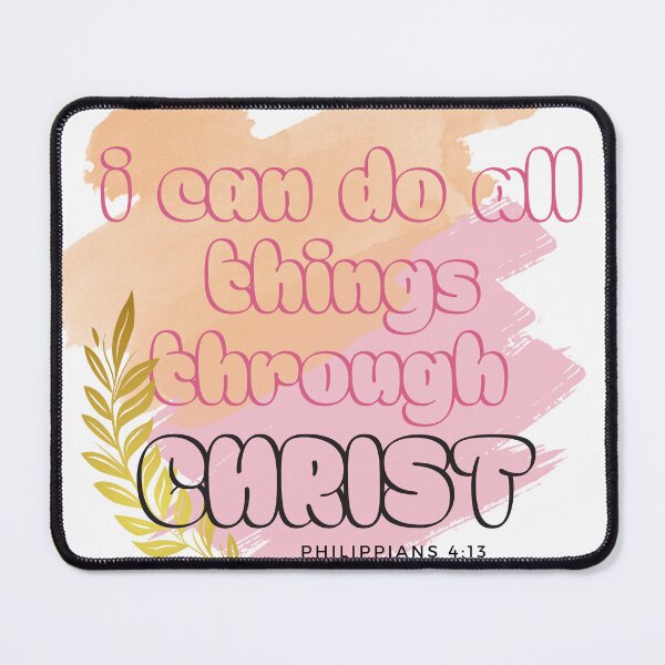 Item preview, I can do all things through Christ designed and sold by VieLittleCorner.