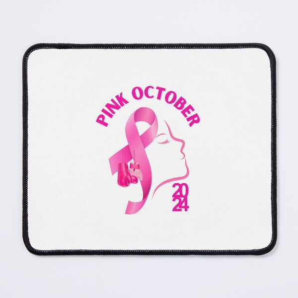 Item preview, Cancer Awareness Pink October 2024, Pink Ribbon, Boxing Gloves designed and sold by passiveink.