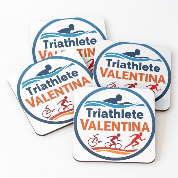 Item preview, Dynamic Triathlete Valentina - Swim, Bike, Run designed and sold by Triathlongram.