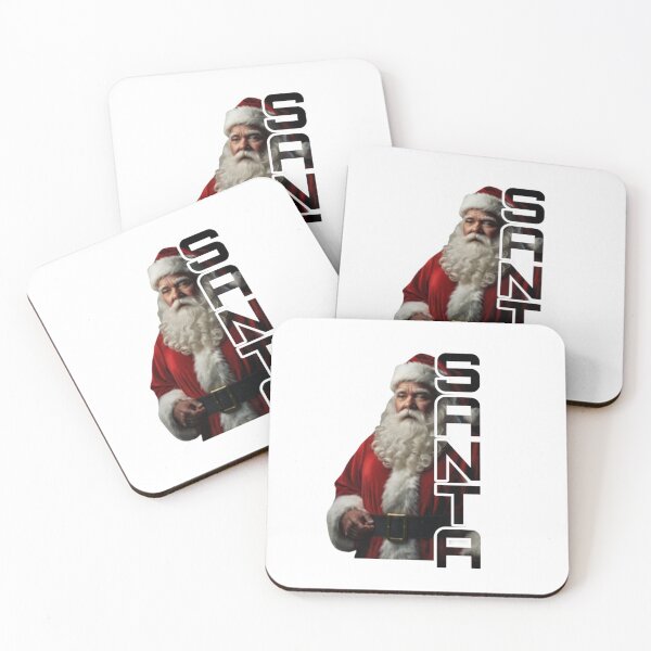 Item preview,  Modern Santa Icon Art designed and sold by infliex.