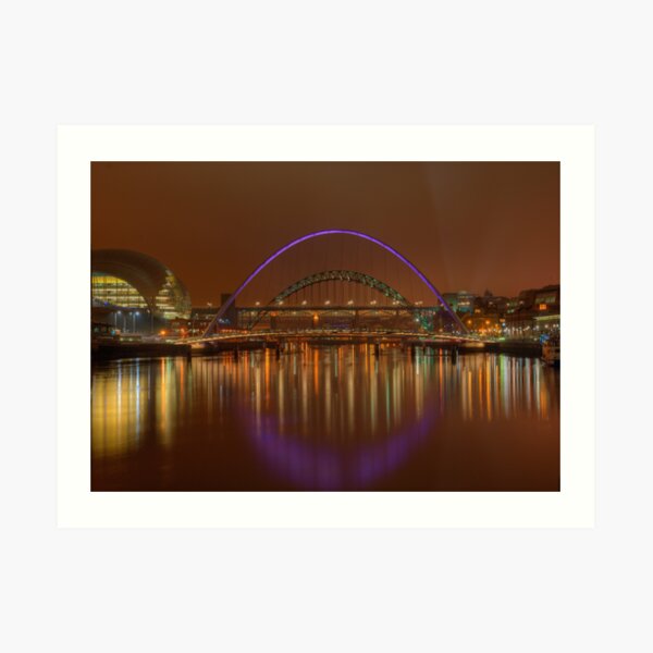 Tyne Bridges Art Print