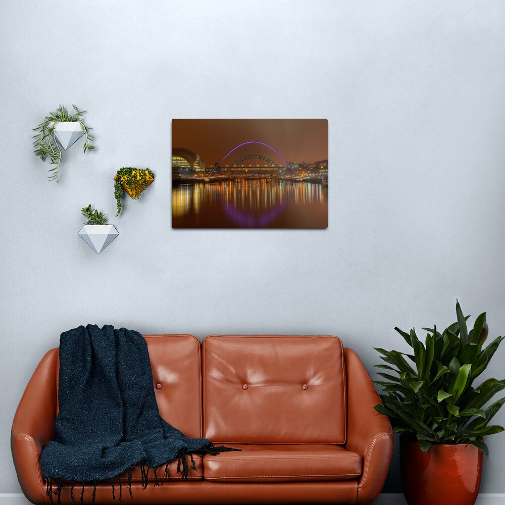 Tyne Bridges Metal Print