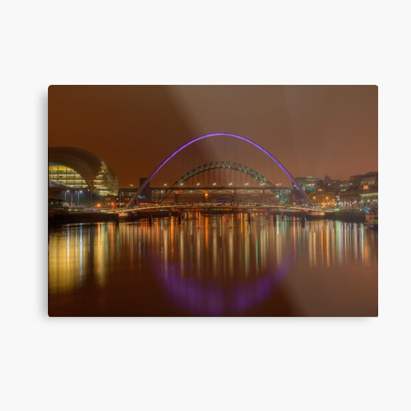 Tyne Bridges Metal Print