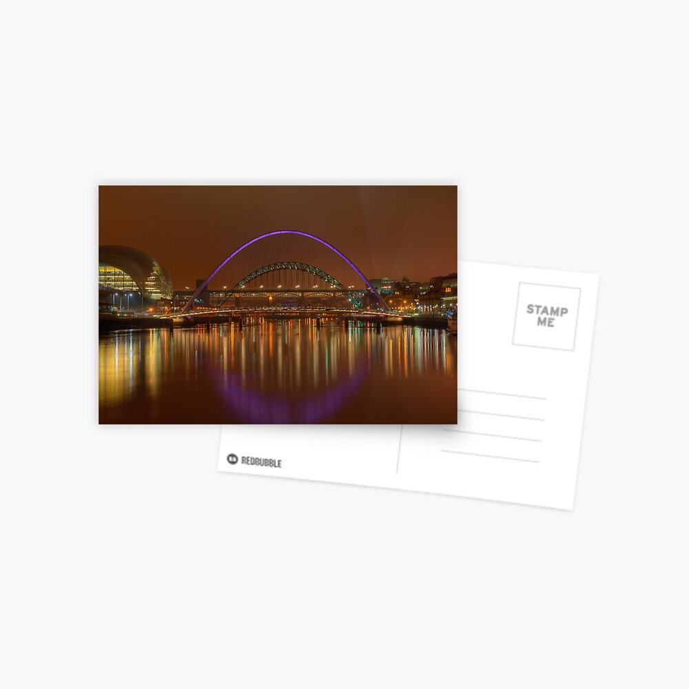 Tyne Bridges Postcard