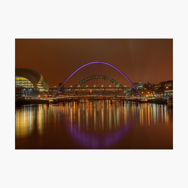 Tyne Bridges Photographic Print
