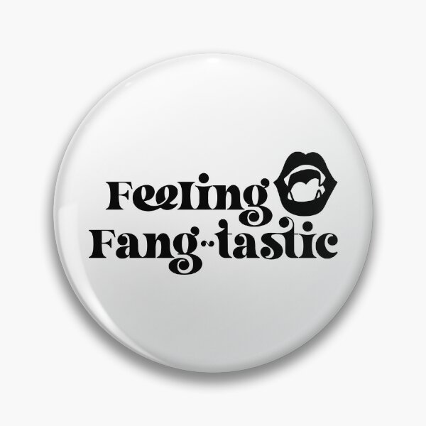 Item preview, Feeling Fang-tastic Black designed and sold by Agape99.
