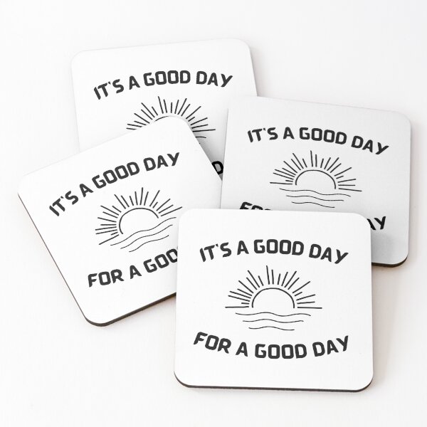 Item preview, It's A Good Day For A Good Day, black designed and sold by Redeemed365.