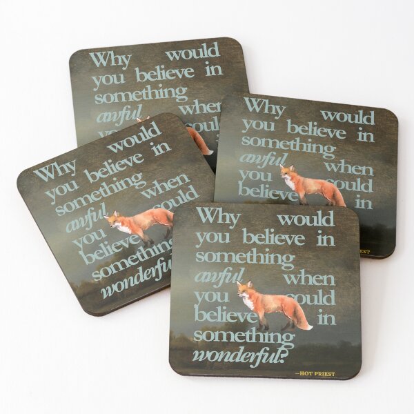 Item preview, Fleabag - Hot Priest - Something Wonderful designed and sold by silveroceanart.