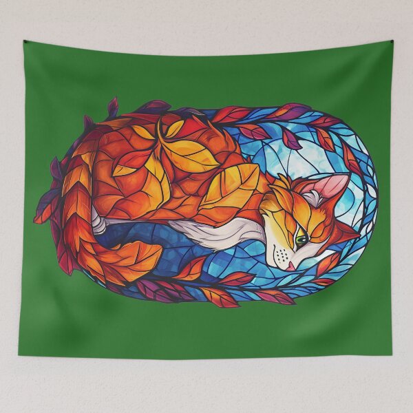 Item preview, Stained Glass Squirrelflight designed and sold by SchellStation.