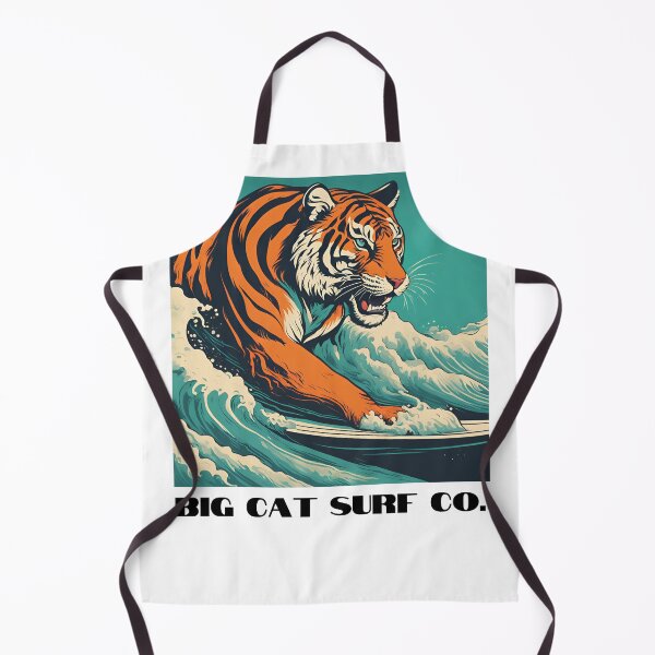 Item preview, Big Cat Surf Co, designed and sold by NicMacTees.