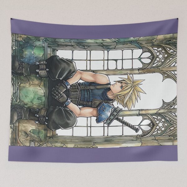 Item preview, Stained Glass Cloud ALT designed and sold by SchellStation.