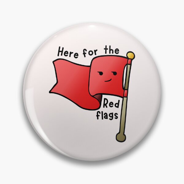 Item preview, Here for the red flags designed and sold by PeachyLitchi.