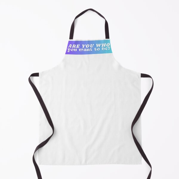 Item preview, Are you Who You Want To Be? Blue to Purple Ombre White Font designed and sold by 2CRE8IVE4925.