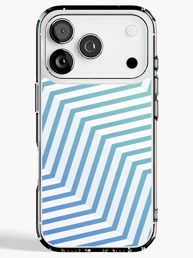 Thumbnail 1 of 5, iPhone Case, Modern linear gradient designed and sold by creativebullets.