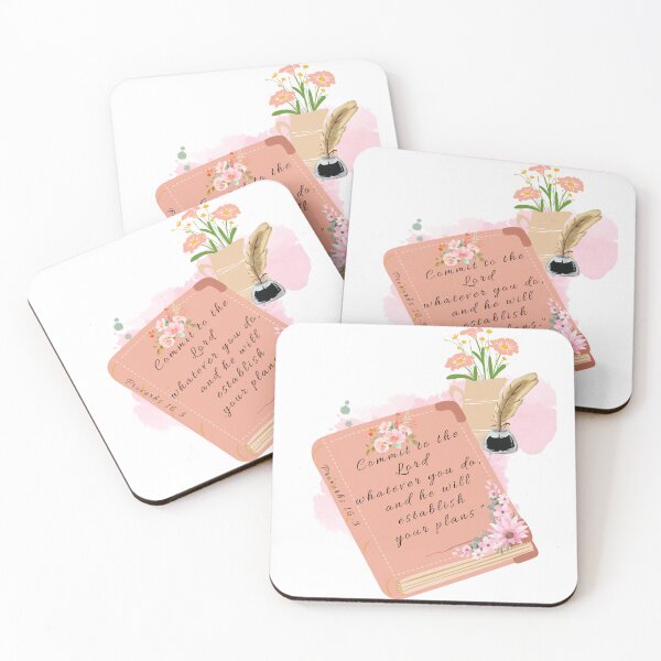 Item preview, Commit to the Lord whatever you do designed and sold by VieLittleCorner.