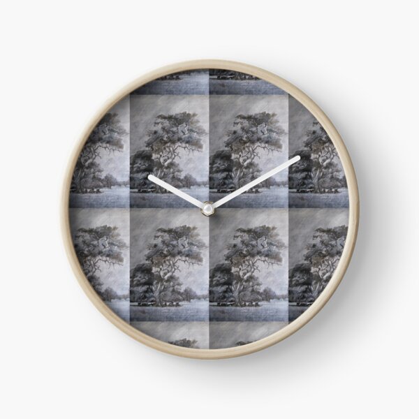 My Tree - Drawing by Avril Thomas - Adelaide / South Australia Artist Near Inman Valley South Australia Clock