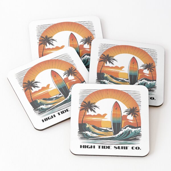 Item preview, High tide surf co designed and sold by NicMacTees.