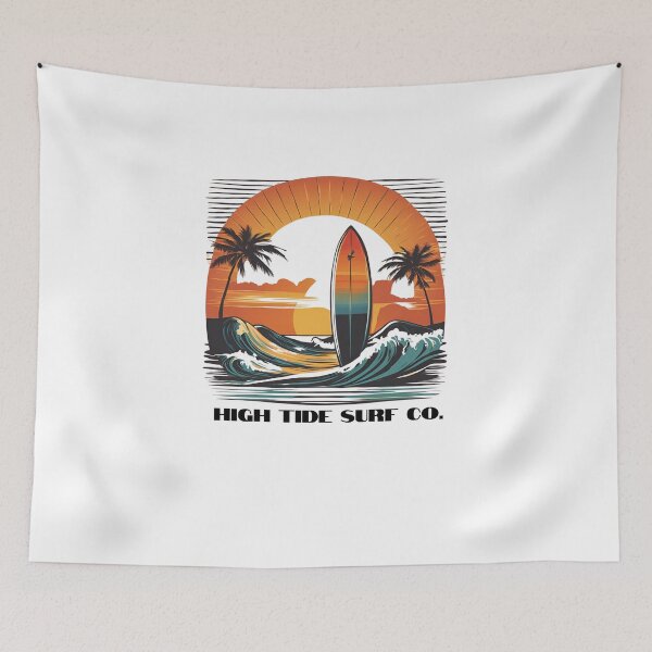 Item preview, High tide surf co designed and sold by NicMacTees.