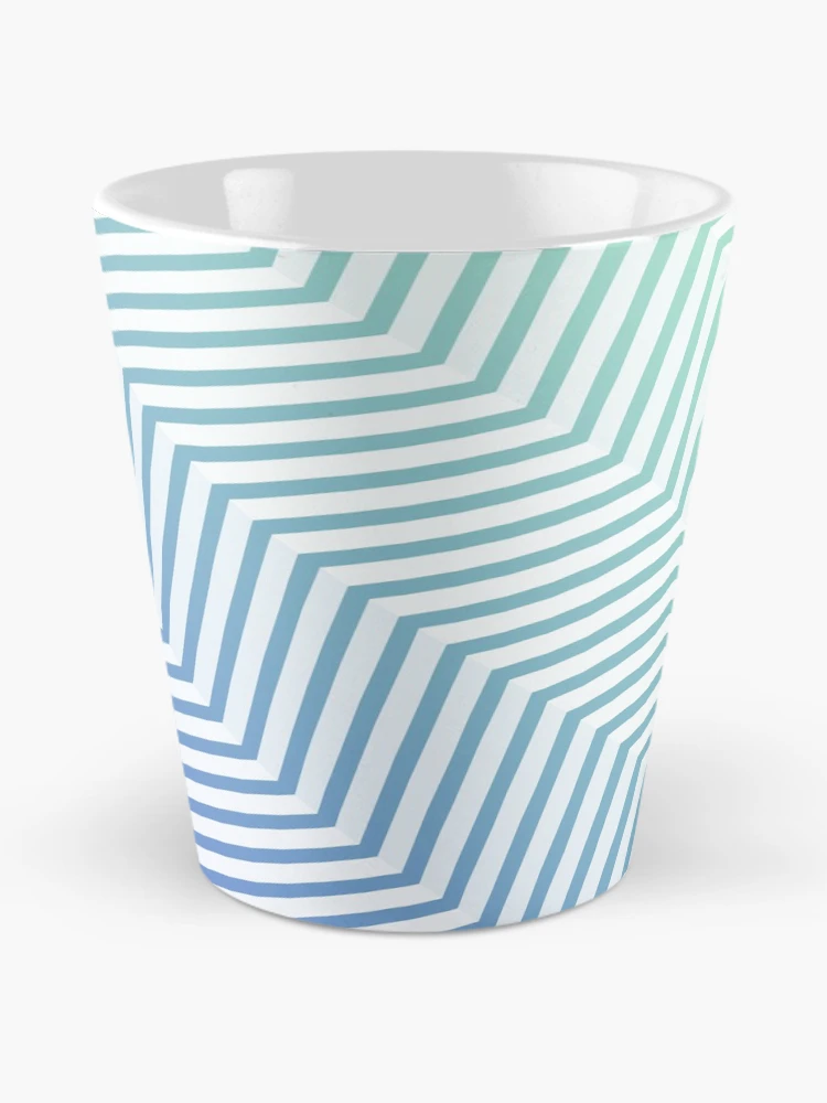 Thumbnail 2 of 4, Coffee Mug, Modern linear gradient designed and sold by creativebullets.