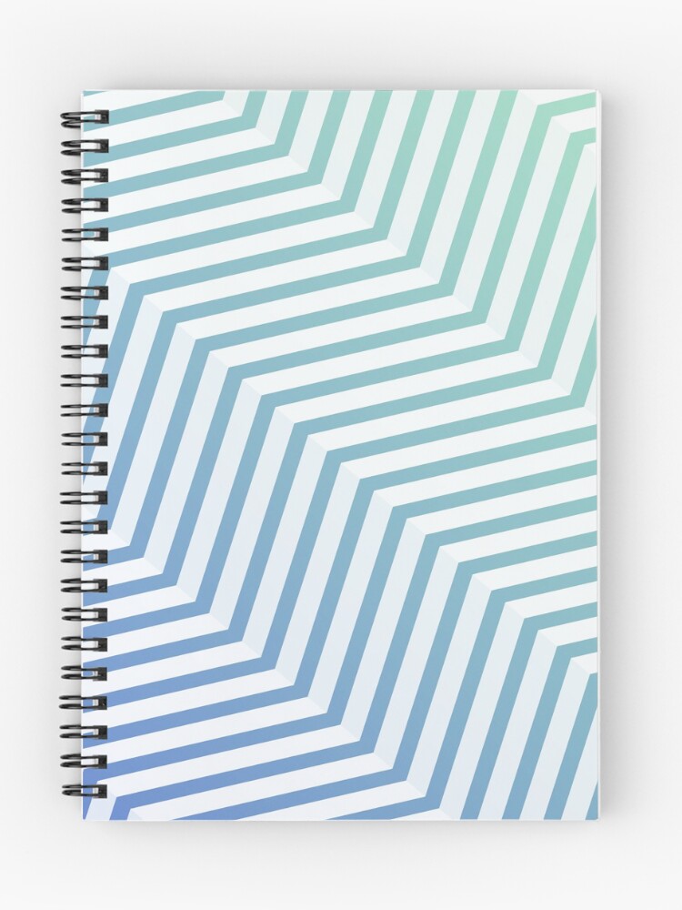 Thumbnail 1 of 3, Journal, Modern linear gradient designed and sold by creativebullets.