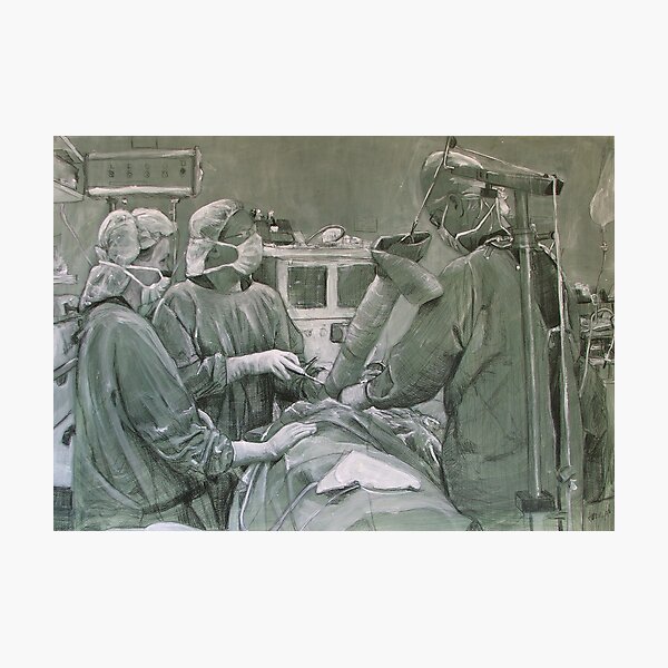 Healing Hands 2 - Drawing by Avril Thomas - Adelaide / South Australia Artist Photographic Print