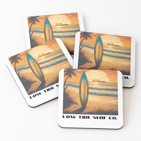Item preview, Low Tide Surf co.  designed and sold by NicMacTees.