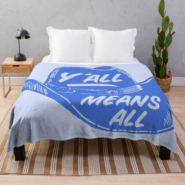 Item preview, Y'all Means All - LGBT Ally Gay Pride Western Design designed and sold by thegoodwordsco.