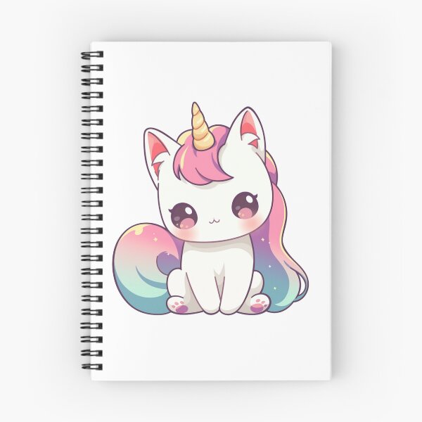 Item preview, Kawaii Pastel Unicorn Caticorn Kitty  designed and sold by Sereneluna.