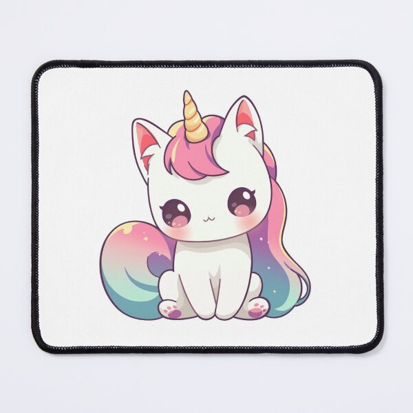 Item preview, Kawaii Pastel Unicorn Caticorn Kitty designed and sold by Sereneluna.